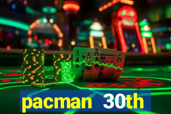 pacman 30th anniversary sonic